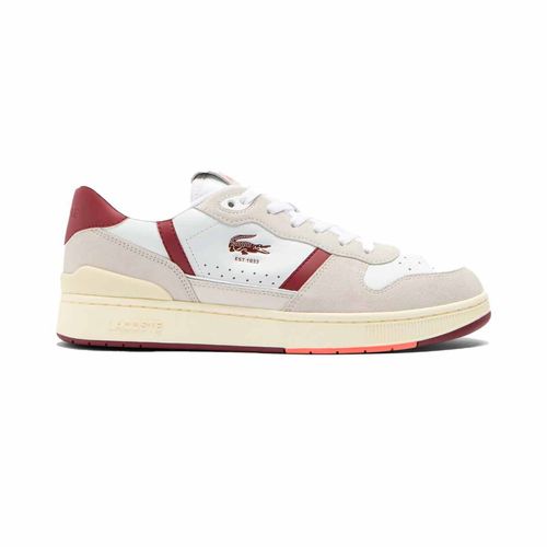 Tenis urbano Lacoste blanco para caballero 49SMA0073-1U2