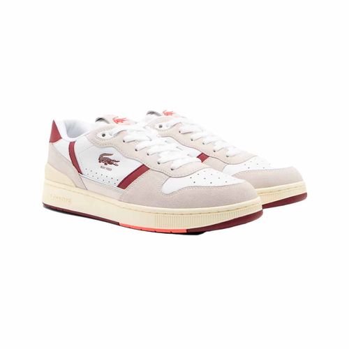 Tenis urbano Lacoste blanco para caballero 49SMA0073-1U2