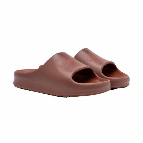 Sandalia casual Lacoste café para caballero 49CMA0027-7E1