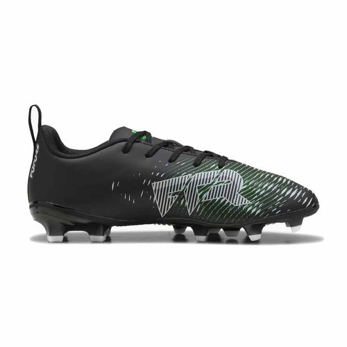 Zapato de fútbol Puma negro para joven 108144 02
