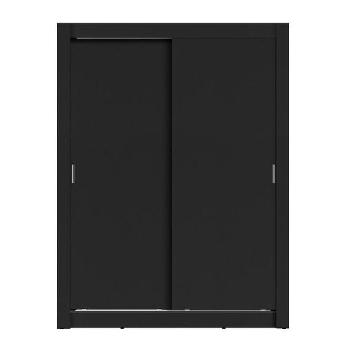 Closet Madesa 2 puertas 4 cajones negro dallas plus