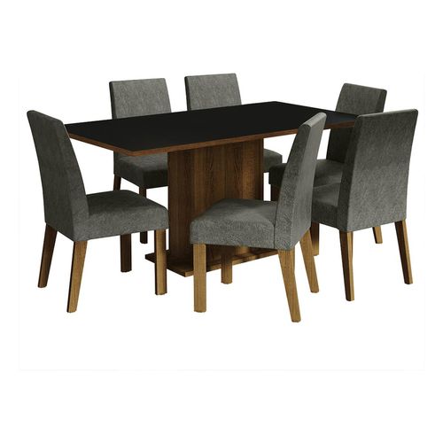 Juego de comedor Madesa con 6 sillas mnp renata