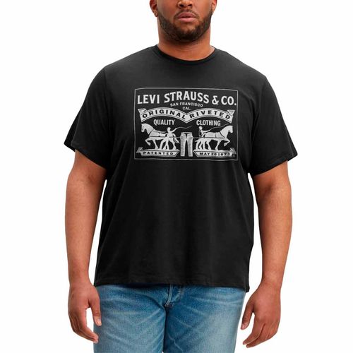 Playera Levis negro para caballero 56760-0059