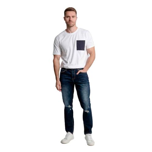 Pantalón de mezclilla Balam azul para caballero blc1187