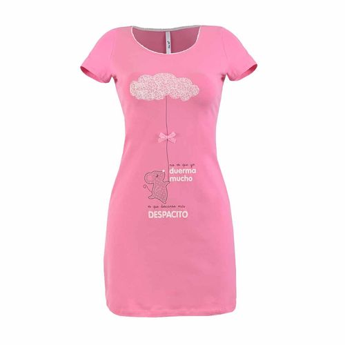 Camisón Sho Shi rosa para dama 2394c