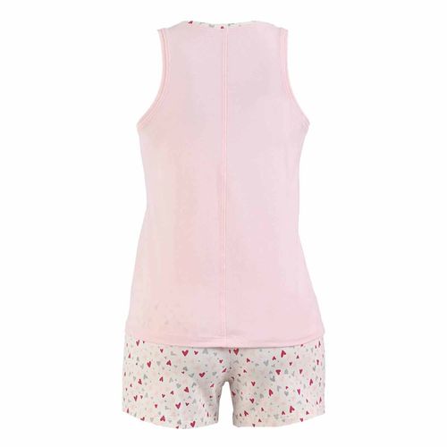 Pijama Sho Shi rosa para dama 2398s