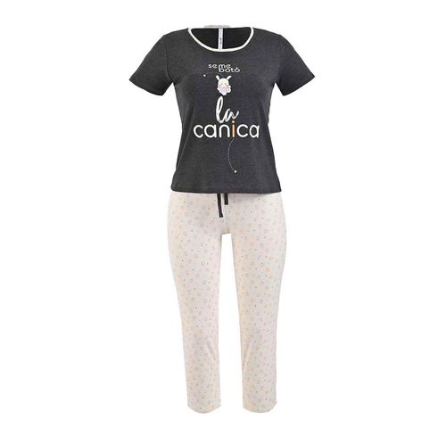 Pijama Sho Shi gris para dama 2402s