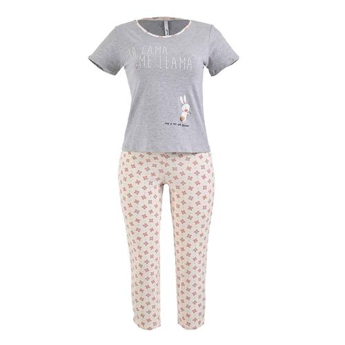 Pijama Sho Shi gris para dama 2403s