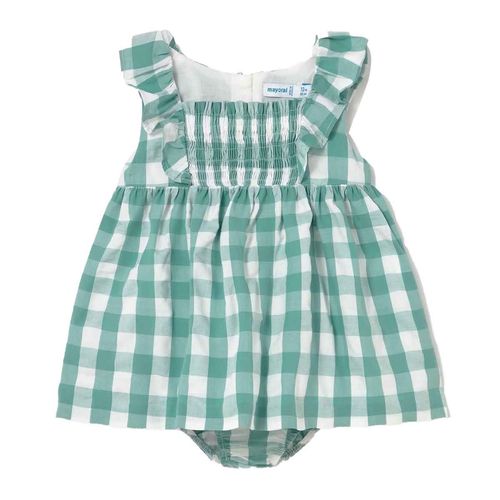 Vestido Mayoral verde para bebé 1912