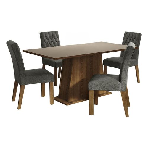 Juego de comedor Madesa con 4 sillas mcp ashley