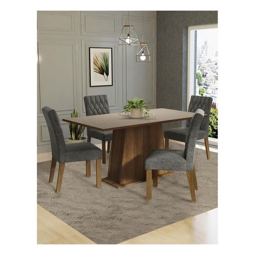Juego de comedor Madesa con 4 sillas mcp ashley