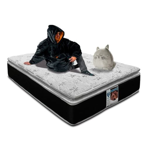 Colchón Spring air kunis + gatito + wabi negro