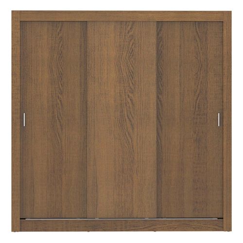 Closet Madesa 3 puertas 4 cajones marrón lyon plus