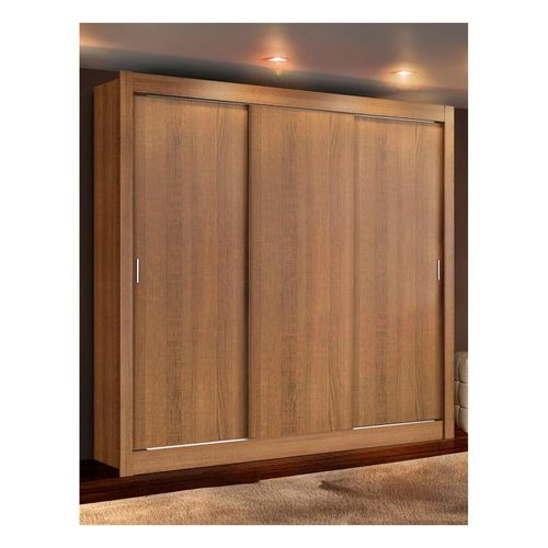 Closet Madesa 3 puertas 2 cajones marron lyon