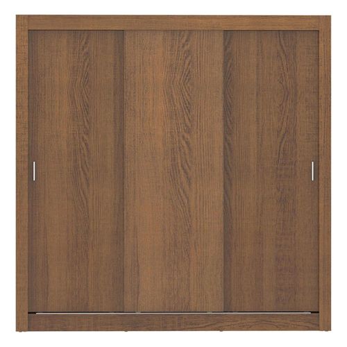 Closet Madesa 3 puertas 2 cajones marron lyon