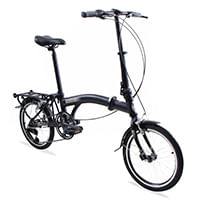 Bicicleta plegable Benotto r16 negro piegare