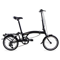 Bicicleta plegable Benotto r16 negro piegare