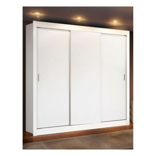 Closet Madesa 3 puertas 2 cajones blanco lyon