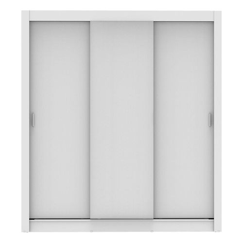 Closet Madesa 3 puertas 2 cajones blanco lyon