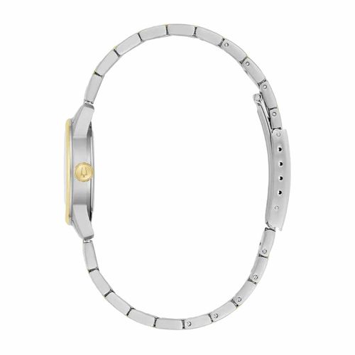 Reloj Bulova plateado para dama 98L324
