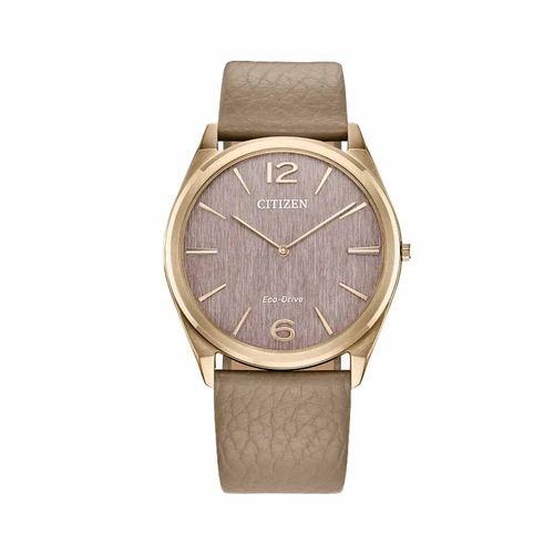 Reloj Citizen beige para dama AR3123-00X