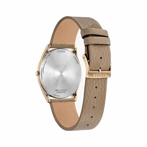 Reloj Citizen beige para dama AR3123-00X