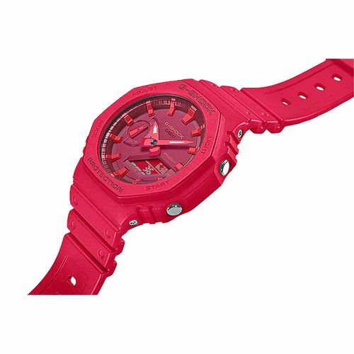 Reloj G-Shock para caballero rojo GA-2100-4ACR