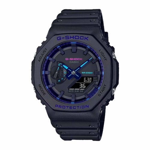 Reloj G-Shock para caballero negro GA-2100VB-1ACR