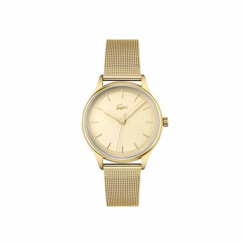 Reloj Lacoste dorado para dama 2001255