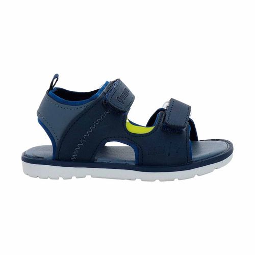 Sandalia con talón Vavito azul para niño VA365503ST