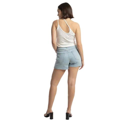Short de mezclilla Balam azul para dama bl6920