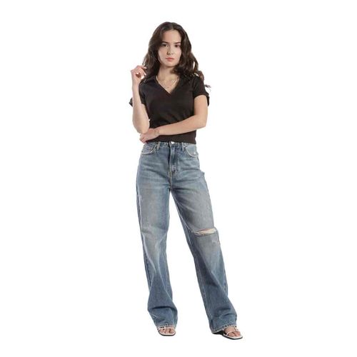 Pantalón de mezclilla Balam azul para dama bl7097