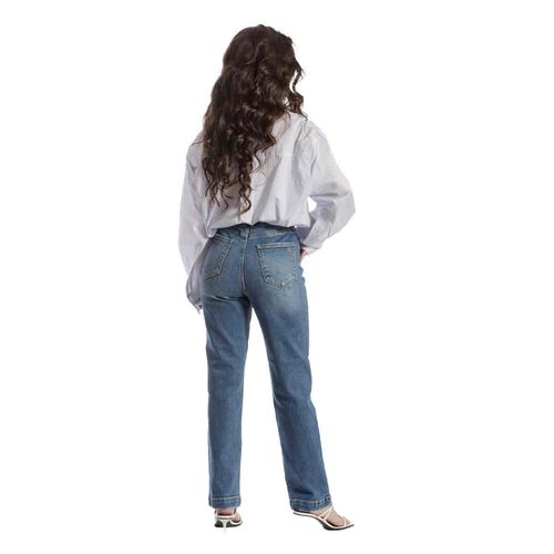 Pantalón de mezclilla Balam azul para dama bl7072