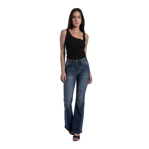 Pantalón de mezclilla Balam azul para dama bl7042