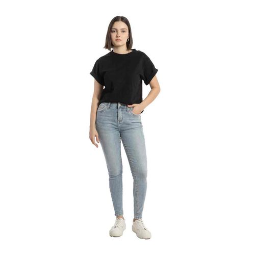 Pantalón de mezclilla Balam azul para dama bl7044