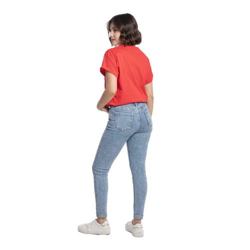 Pantalón de mezclilla Balam azul para dama bl7047