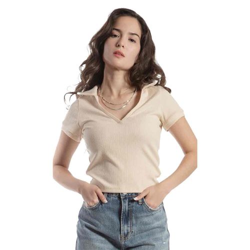Playera tipo polo Balam amrillo para dama bb0208