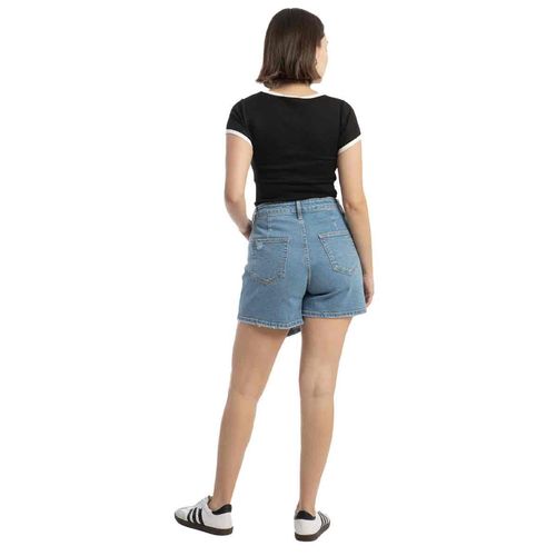 Short falda Balam azul para dama bl6976