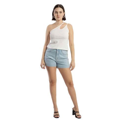 Short de mezclilla Balam azul para dama bl6920
