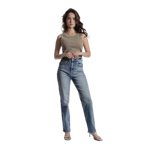 Pantalón de mezclilla Balam azul para dama bl7015