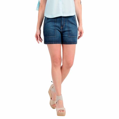 Short de mezclilla Lee azul para dama 112368352