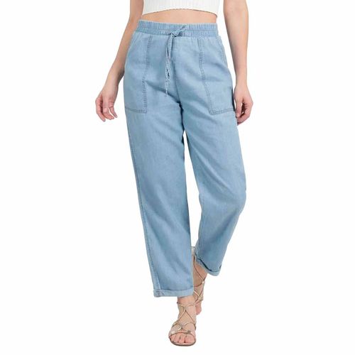 Pantalón de mezclilla Lee azul para dama 112365011