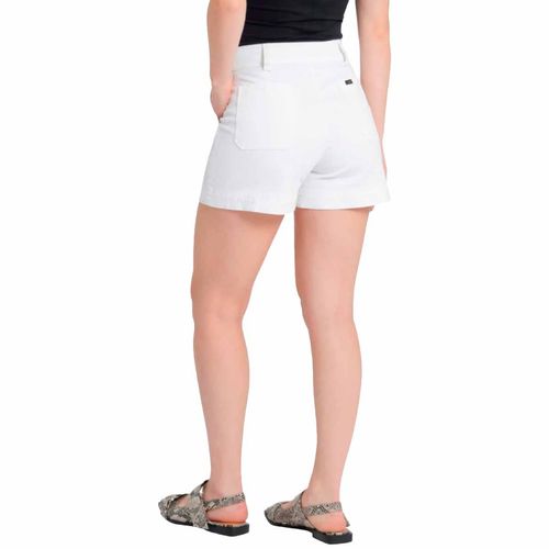 Short Lee blanco para dama 112373268