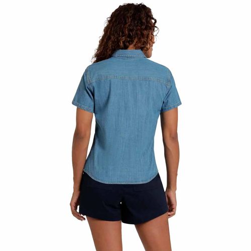 Blusa Lee azul para dama 112368925