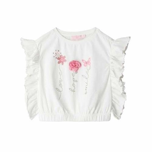 Blusa Original Marines blanco para niña DDP3142F