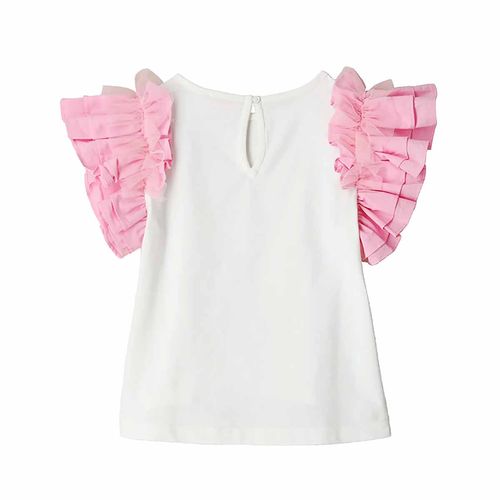 Blusa Original Marines blanco para niña DDP3143F