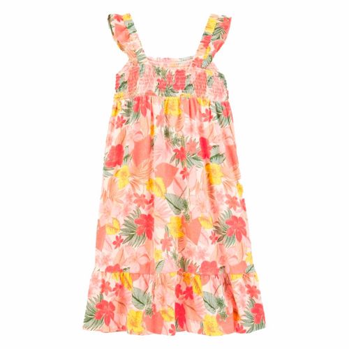 Vestido Carters coral para niña 3S959710