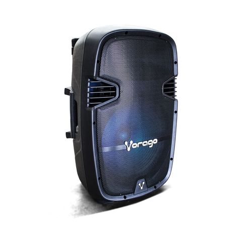 Bocina con karaoke Vorago negro ksp-500
