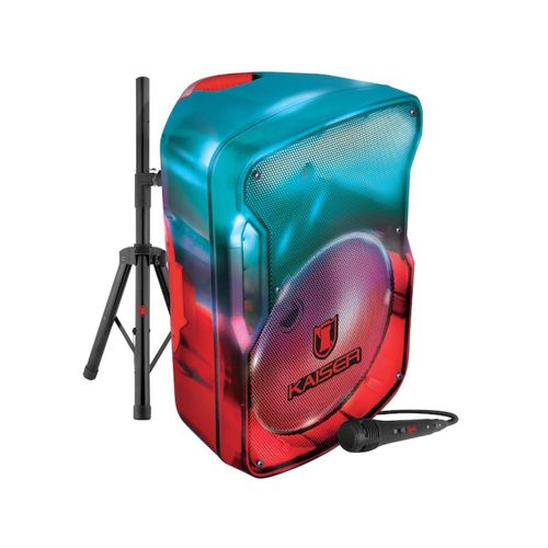 Bafle Kaiser 15" recargable traslucido msa-7530mx