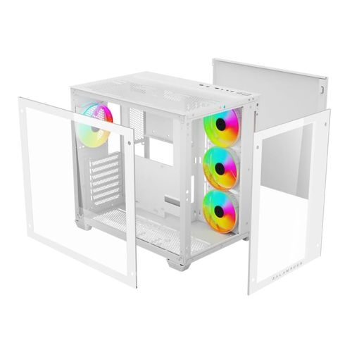 Gabinete Balam Rush blanco tank pro gm930